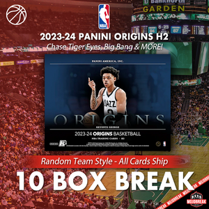 2023-24 Panini Origins NBA H2 10 Box Break Random Team #1