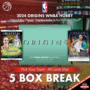 2024 Panini Origins WNBA Hobby 5 Box Pick Your Team #1