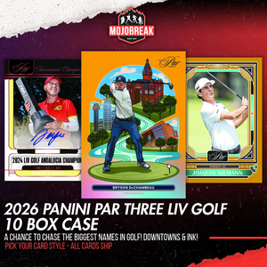 2026 Panini Par Three LIV Golf Hobby 10 Box Case Pick Your Card #2