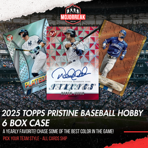 2025 Topps Pristine Baseball Hobby 6 Box Case Break Pick Your Team #1