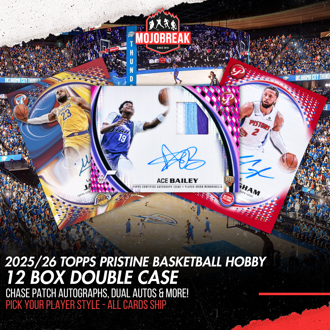 2025/26 Topps Pristine Basketball Hobby 12 Box Double Case Pick Your Player #1 (Listing 1 of 2)