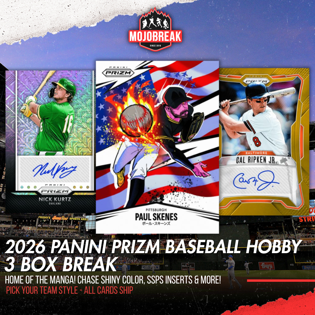 2026 Panini Prizm Baseball Hobby 3 Box Pick Your Team #4