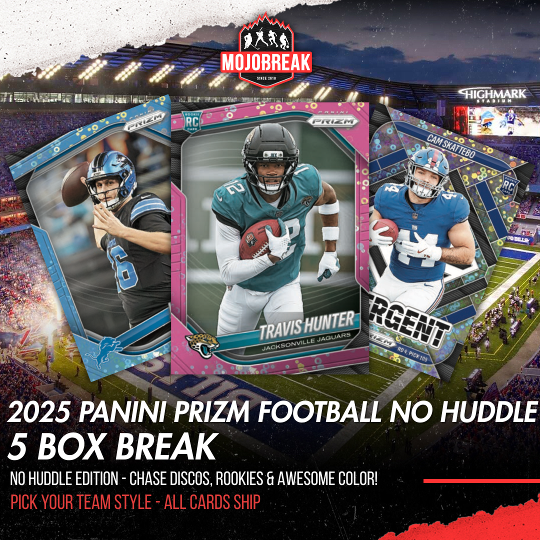 2025 Panini Prizm Football No Huddle 5 Box Pick Your Team #5