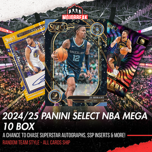 2024/25 Panini Select Basketball Hobby Mega 10 Box Half Case Random Team #2