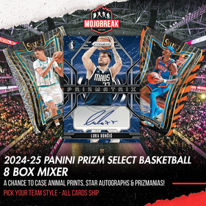 2024-25 Panini Prizm & Select NBA 8 Box Mixer Pick Your Team #1