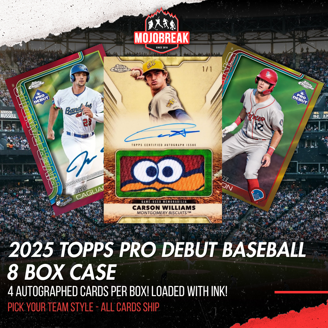 2025 Topps Pro Debut Baseball Hobby 8 Box Case Pick Your Team #11