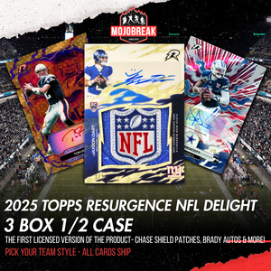 2025 Topps Resurgence Football Delight 3 Box Pick Your Team #4