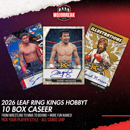 2026 Leaf Metal Ring Kings 10 Box Case Pick Your Player #1