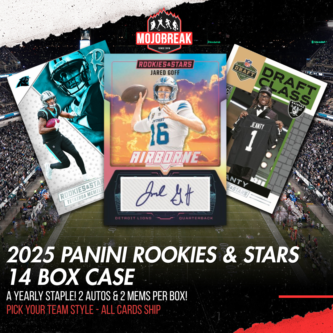 2025 Panini Rookies & Stars Football Hobby 14 Box Case Pick Your Team #2