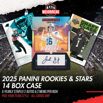2025 Panini Rookies & Stars Football Hobby 14 Box Case Pick Your Team #2