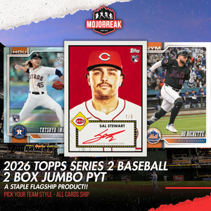 2026 Topps Series 2 Baseball Jumbo 2 Box Pick Your Team #4