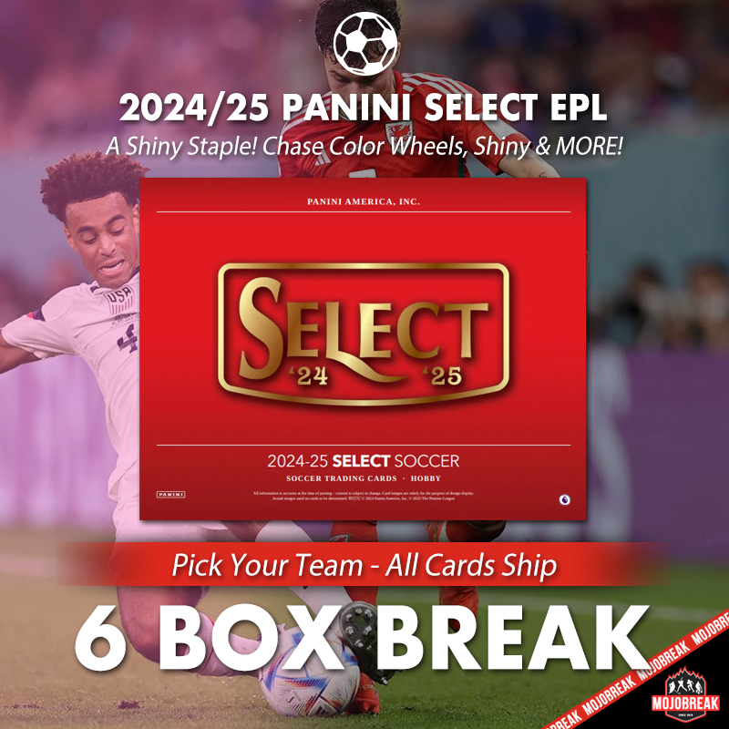 2024/25 Panini Select Premier League Soccer Hobby 6 Box Pick Your Team #7