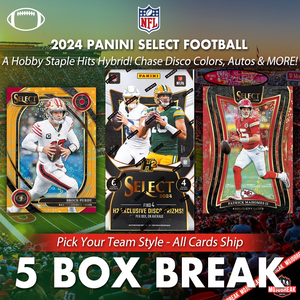 2024 Panini Select NFL H2 5 Box Pick Your Team #12