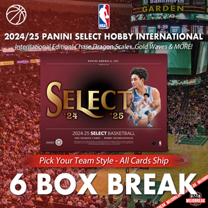 2024/25 Panini Select NBA Hobby International 6 Box Pick Your Team #3