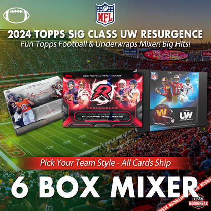 2024 Topps Signature Class Resurgence & Underwraps 6 Box Mixer Pick Your Team #1