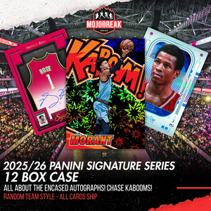 2025/26 Panini Signature Series Basketball Hobby 12 Box Case Random Team #1