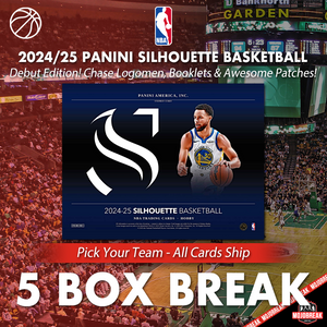 2024/25 Panini Silhouette Basketball Hobby 5 Box Pick Your Team #1