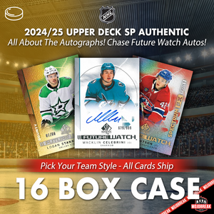 2024/25 Upper Deck SP Authentic Hobby Hockey 16 Box Master Case Pick Your Team #8
