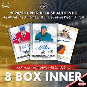 2024/25 Upper Deck SP Authentic Hobby Hockey 8 Box Case Pick Your Team #11