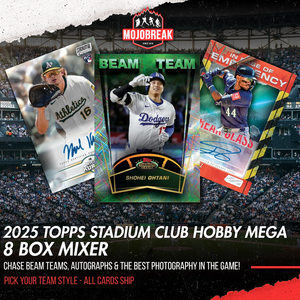 2025 Topps Stadium Club Baseball Hobby Mega 8 Box Mixer Pick Your Team #2