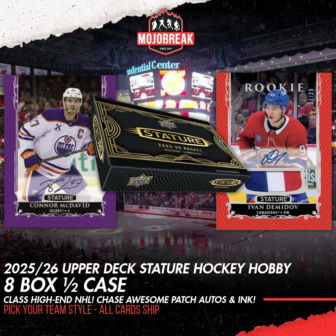 2025/26 Upper Deck Stature Hockey Hobby 8 Box Pick Your Team #2