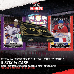 2025/26 Upper Deck Stature Hockey Hobby 8 Box Pick Your Team #1