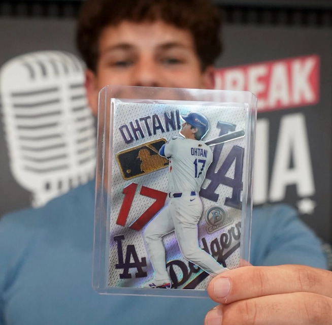 Pull a Card in One of Our Breaks