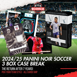 2024-25 Panini Noir Soccer Hobby 3 Box Case Pick Your Team #3