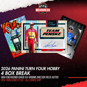 2026 Panini Turn Four Racing Hobby 4 Box Pick Your Card #2