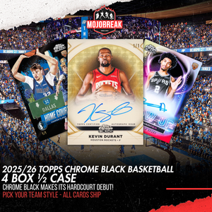 2025/26 Topps Chrome Black Basketball Hobby 4 Box Half Case Pick Your Team #2