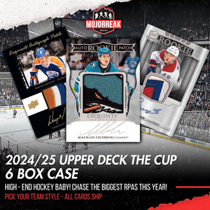 2024/25 Upper Deck The Cup Hobby Hockey 6 Box Master Case Pick Your Team #1