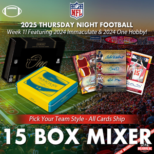 2025 Thursday Night Football 15 Box Mixer Pick Your Team #1