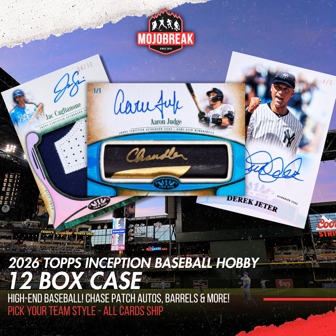 2026 Topps Tier One Baseball Hobby 12 Box Case Pick Your Team #2