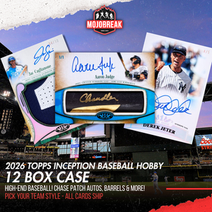 2026 Topps Tier One Baseball Hobby 12 Box Case Pick Your Team #2