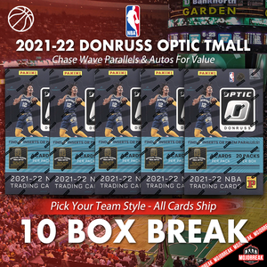 2021-22 Donruss Optic NBA Tmall 10 Box Pick Your Team #2