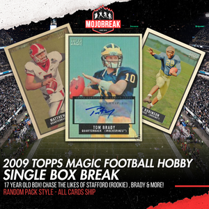 2009 Topps Magic Football Hobby Single Box Random Pack #1