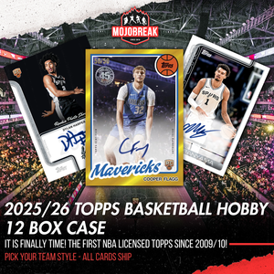 2025-26 Topps Basketball Hobby 12 Box Case Pick Your Team #1