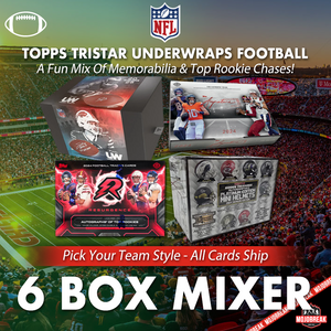 2024-25 Topps Tri-Star Underwraps Football 6 Box Mixer Pick Your Team #1