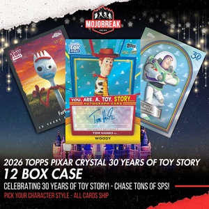 2025 Topps Pixar Crystal 30 Years of Toy Story Hobby 12 Box Case Pick Your Character #1