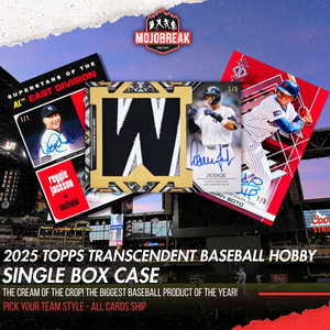 2025 Topps Transcendent Collection Baseball Hobby Case Pick Your Team #1