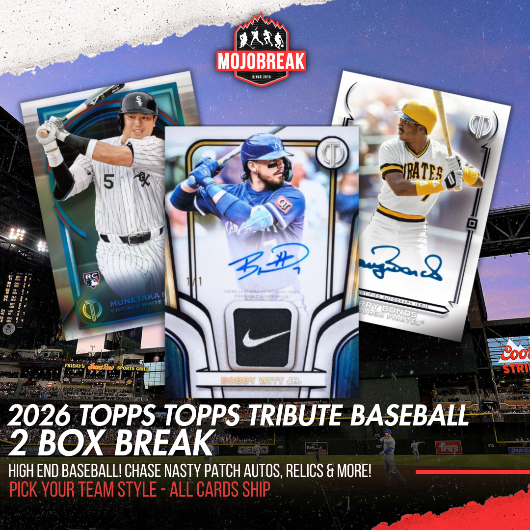 2026 Topps Tribute Baseball Hobby 2 Box Pick Your Team #1