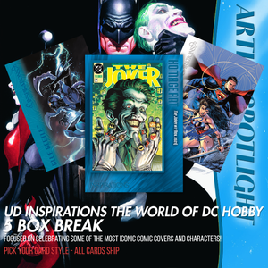 Upper Deck Inspirations The World of DC Hobby 5 Box Pick Your Card #1
