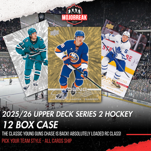 2025/26 Upper Deck Series 2 Hockey 12 Box Case Pick Your Team #3