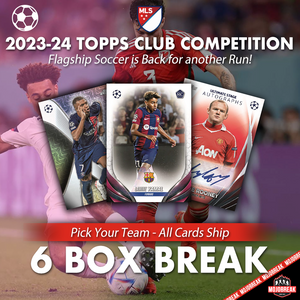 2023-24 Topps UEFA Club Competitions Soccer 6 Box Break Pick Your Team #5