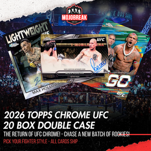 2026 Topps Chrome UFC Hobby 20 Box Double Case Pick Your Fighter #2 (Listing 2 of 2)