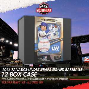 2026 Fanatics UW MLB Baseballs Volume One 12 Box Case Pick Your Team #4