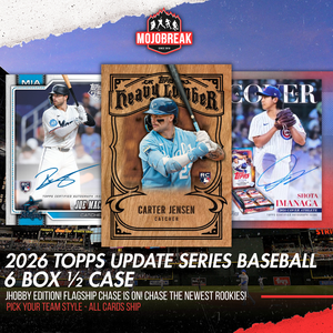 2026 Topps Update Series Baseball Hobby 6 Box Half Case Pick Your Team #1