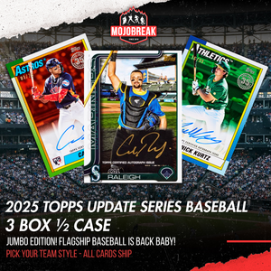 2025 Topps Update Series Baseball Jumbo 3 Box Pick Your Team #6