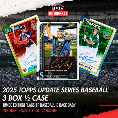 2025 Topps Update Series Baseball Jumbo 3 Box Pick Your Team #4