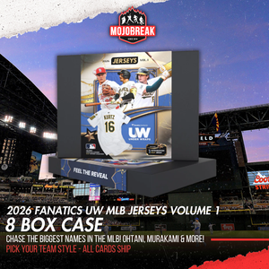 2026 Fanatics UW MLB Signed Jerseys Volume One 8 Box Case Pick Your Team #3